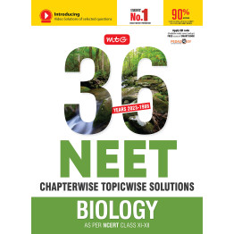 MTG 36 Years NEET Chapterwie Topicwise Solutions - Biology